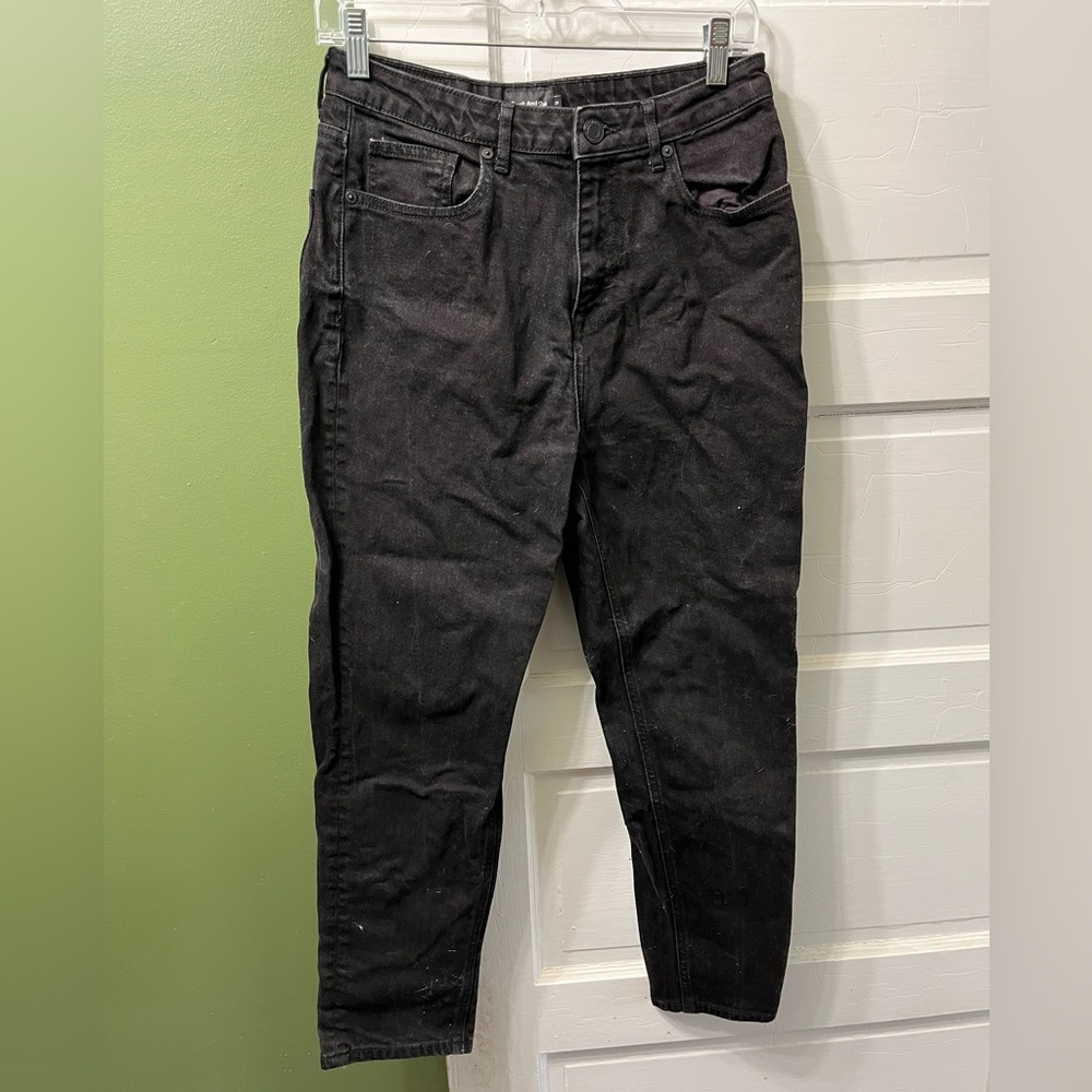 Frank & Oak Black Jeans